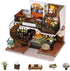 Flever Dollhouse Miniature DIY House Kit Creative Room with Furniture for Romantic