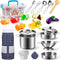 KODATEK Play Kitchen Accessories, Kids Kitchen Pretend Play Toys, Kitchen Set with