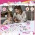 SUZUTOY Bracelet Making Kit for Girls, Unicorns Gifts for Girls, Arts and Crafts for Kids Ages 4-12, Beads for Bracelet