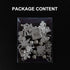Rhinestone Bling Decoration Charms - Luxury Cute Jewelry Shoe Accessories for Women Girls Gifts (Silver)