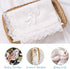 37x42 Booulfi Baby Blanket for Girls Boys Swaddles for Newborns Receiving Blankets Neutral Baptism Christening Knit