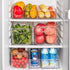 4 Pack, mDesign Plastic Long Stackable Storage Organizer Container, Organization Bin w/Handles for Kitchen, Pantry