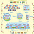 BEOXAGAR 2nd 2nd 30 Chugga Chugga Two Two Party Supplies Train Party Train Birthday Plates For Boys Includes Plates
