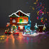Upgraded LED Light Kit for Lego Icons Alpine Lodge Building Set, Music Version Compatible with Lego 10325
