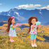 25 Pcs 5.3 Inch Doll Clothes Suitcase Accessories, 4 Dresses, 3 Tops, 3 Swimsuits, 1 Luggage, 3 Shoes, 11 Travel