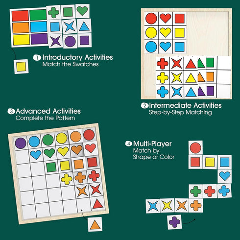 Keeping Busy Match The Shapes Large Dementia Activities for Seniors Dementia Products for Elderly Memory Games