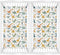 ZDCUSTOM Changing Pad Cover for Girls Boys 2 Pack, Dinosaur Print Soft Diaper