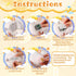 Easter Bunny Stuffed Animal Birthday Interactive Bunny, Musical Birthday Stuffed Animal, Clapping Activates Singing