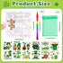 Fullhawl 24 Sets 24 24 Supplies(24, St. Patrick's Day Puzzles Color Your Own Puzzles DIY Jigsaw Crafts with Stackable
