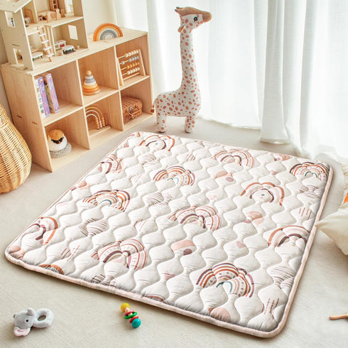 50x50 Baby Play Mat, Playpen Mat with Super Soft Touch, Activity Mat with Upgraded Anti-Slip Bottom, Machine Washable