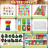 Stuffer24Set BenLouis Christmas Party Favors for Kids Xmas Classroom Gifts Prize Stockings Filler Coloring Books Bulk