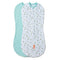 SwaddleMe by Ingenuity Compression Baby Swaddle Pod, Two-Way Zipper for Easy Diaper