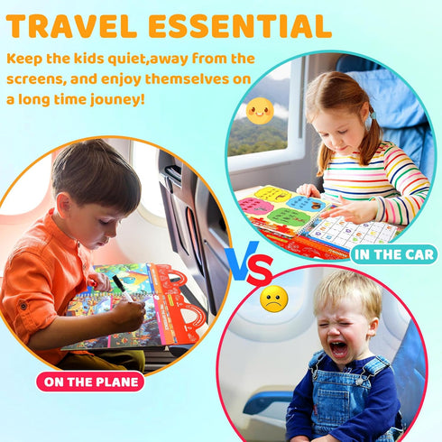 3-5, Search and Find Activity Book for Kids Ages Preschool Learning Activities, Toddler Toys Travel Games, Kids Busy