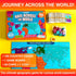 8-12 5-9 195 QUOKKA Board Games for Kids - Family Games for Kids and Adults - Journey Across the World Card Game Ages