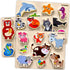 QUOKKA Wooden Puzzles for Toddlers 1-3 3xSET Toddler Puzzles Ages 2-4 Montessori