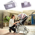 iHMeiju 4pcs Baby Wipe Dispenser, Portable Refillable Baby Wipes Container for Diaper, Wipe Dispenser for Travel