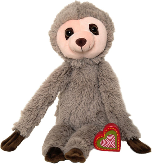 Recordable Stuffed Animals with 20 sec Heart Voice Recorder for Ultrasounds, Sloth - Perfect Gender Reveal