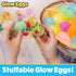 72 216 288pcs PartySticks Easter Glow Eggs & mini Glow Sticks total, Glow-in-the-Dark Kids Teens Adults Easter Basket