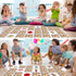 60 Pieces Jumbo Memory Matching Game - 30 Pairs Educational Cards for Preschool Activities