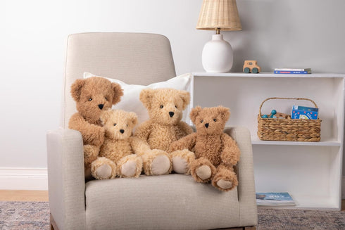 Vermont Teddy Bear 13 Inch Super Soft Plush Bear, Buttercream Color