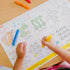 Melissa & Doug Learning Mat Crayons - 5 Colors Set