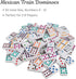 Set Premium Double Twelve Mexican Train Dominoes