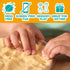 Made By Me! Sand Dough Sculpt & Paint Creations! Pottery Press, Sand Dough Bowl Kit for Kids, Great Arts & Craft