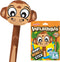 Inflatable Blow Up Monkey from Deluxebase - Perfect Party Gifts, Birthday Decoration, Kids Party Favors, Monkey Party