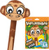 Inflatable Blow Up Monkey from Deluxebase - Perfect Party Gifts, Birthday Decoration, Kids Party Favors, Monkey Party