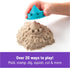 Kinetic Sand Folding Sand Box, 2lbs of All-Natural Play Sand, 7 Molds and Tools