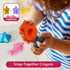100% 12 SYNCFUN Pure Large Beeswax Crayons, Washable Safe Crayons for Kids, Natural, Non Toxic, Easy to Hold & Mold