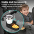 W2 4 (2 4 (2-Pack) Wonderfold Wagon Snack Tray with Spill-Proof Cup Holders - Compatible with WONDERFOLD & Elite