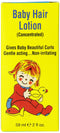 Clubman Baby Hair Lotion Concentrated Formula for Beautiful Curls, Gentle & Non-Irritating