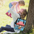 Hsnar Backpack Mushroom Print Waterproof Diaper Bag Large Capacity Baby Bag with Stroller Straps, Multi-Pocket Diaper