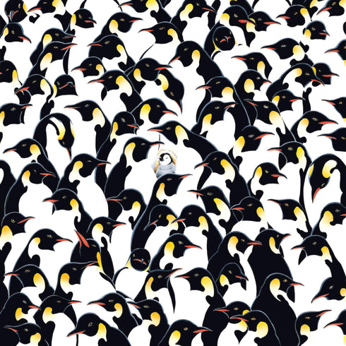 TDC Games World’s Most Difficult Jigsaw Puzzle, Penguins, 500 Pieces Double Sided