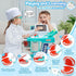 Set 3-5, Dentist Play Toy for Kids, Pretend Play Medical Toy Dentist Cart, Dental Toy with Fake Teeth, Doctor Toy