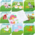 Faccito 48 Pcs Farm Party Favors Bulk Coloring Books Animals Mini Coloring Books