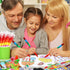 96Pcs Set 4-8-12 BenLouis Kids Party Favors Mini Coloring Books Crayon Slap Bracelets Stickers Bulk for Kids Classroom