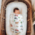 70% 30% 47 47 inches LifeTree Muslin Swaddle Blankets, Farm Animals Baby Swaddling Wrap Nursery Receiving Blanket
