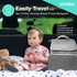 Backpack, 13 12 Journey Breast Pump Stylish & Functional Breast Pump Bag with Plenty of Pockets & Collapsible