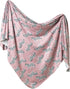 Copper Pearl Large Premium Knit Baby Swaddle Receiving Blanket Zella