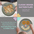Suction Plates for Babies & Toddlers - 100% Food-Grade Silicone, Baby Led Weaning Supplies, 3 Pack