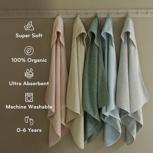 32" 32" Hooded Baby Towels Organic Cotton Baby Bath Towels Baby Towels, Baby Bath Towels for Baby Girl, x Super-Soft
