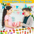 LanMa 70PCS Cute Food Erasers Set for Kids, Fruit Desserts Cake Puzzle, Classroom Prizes Party Gifts