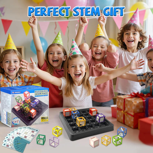 Generic 2026 8-13 60 New Laser Maze Reasoning Game STEM Toys for Year Old Kids Reasoning Laser Game with Challenge
