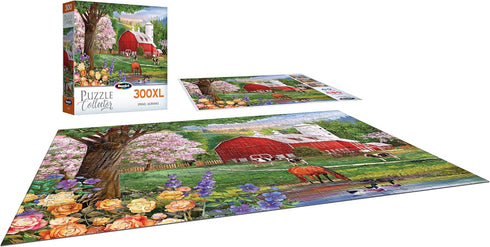 300XL RoseArt - Puzzle Collector - Spring Morning - Piece Jigsaw Puzzle for Adults