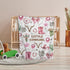Pink Western Blanket, Western Decor for Nursery Room, Baby Blankets for Girls, Cowgirl Baby Blankets, Cowboy Baby