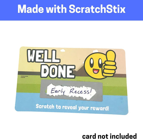 50 Pack, 3" Heart Scratch Off Stickers Labels - Gold
