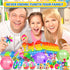 Erosbon 135pcs 3-5 4-8-12, Party Favors for Kids Fidget Toys Easter Eggs Fillers Birthday Gift Treasure Box Toy Prizes