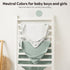 2 Pack 100% Susurration Thick Muslin Baby Towels, Cotton Soft and Absorbent Baby Bath Hooded Towel for Newborn, Infant